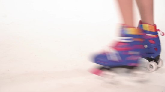 K3 rolschaatsen maat 26/29 - regenboog - met verstelbare schoen | bol.com