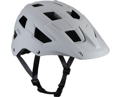 BBB Cycling MTB Helm Nanga - Met Bevestiging voor Camera of Verlichting - Wasbare Padding - Fietshelm Volwassenen: Heren & Dames - Mat Grijs/Wit - M - BHE-54