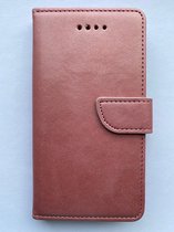 Apple iphone 7 / 8 / SE2020 / SE2022 hoesje - Kunstleer Book Case - Licht roze met extra ruimte voor briefgeld