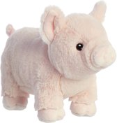 Pluche dieren knuffels varken/biggetje van 24 cm - Knuffeldieren varkens speelgoed