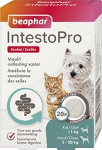 Beaphar IntestoPro Tabletten - Darmondersteuning voor honden en katten <20 - 20 tabletten