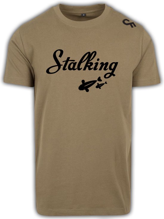 Karper shirt - Karpervissen - CarpFeeling - Stalking - Struinen - Olive - Maat XL