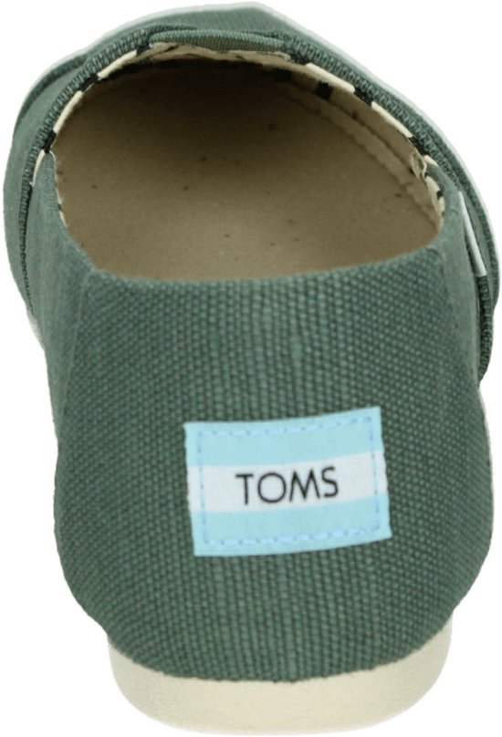 TOMS Shoes ALPARGATA - Instappers - Kleur: Groen - Maat: 39 - TOMS