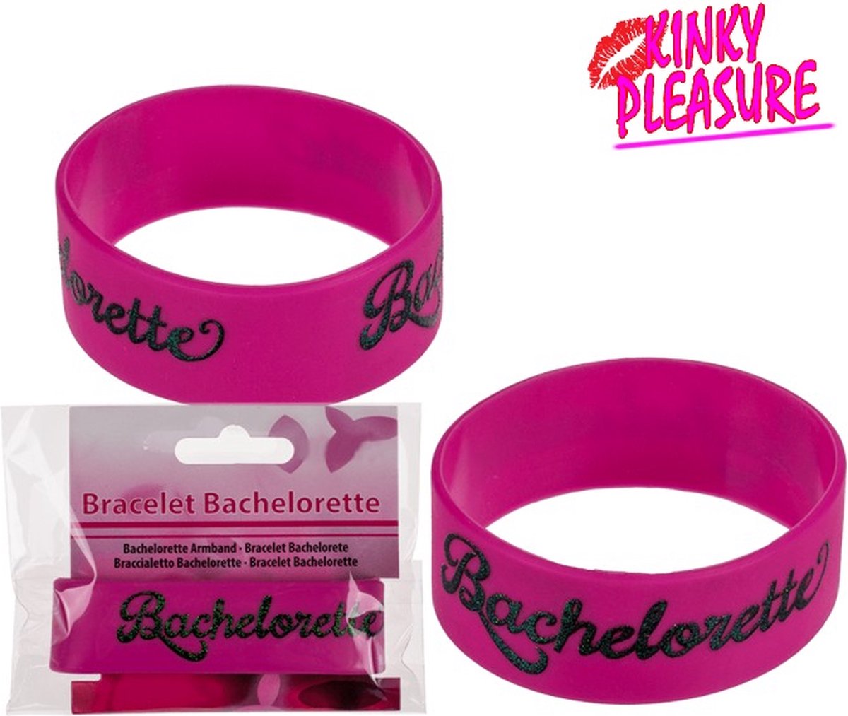 Roze Vrijgezellenfeest Bachelorette Armband