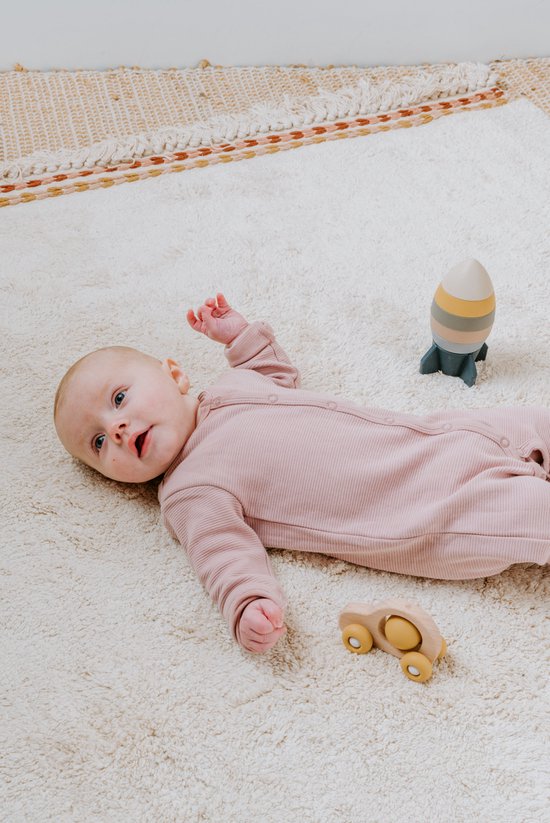 Baby's Only Siliconen stapelraket - Stapeltoren - Stapelbekers - Baby speelgoed - Earth - Baby cadeau van Baby's Only — afbeelding 5