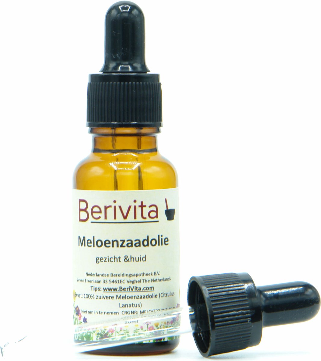 Goedkoopste Meloenzaadolie Puur 20ml Pipetfles - Huidolie