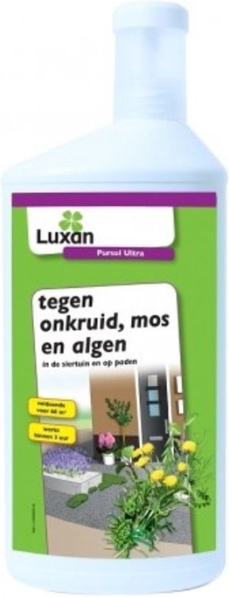 Luxan Onkruidbestrijding 500 ml - Tegen Onkruid, Mos en Algen - Voor Minimaal 30 m2