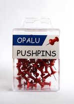 Opalu Push Pins Rood 40 stuks