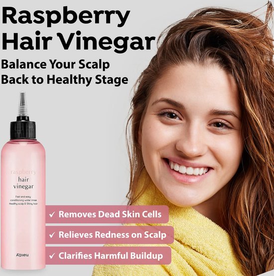 A'pieu Raspberry Hair Vinegar 200ml bol