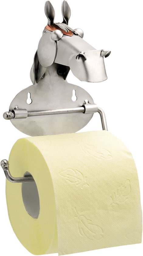 Figurine de ferronnerie Hinz & Kunst "porte-rouleau de papier toilette cheval"