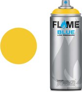 Molotow Flame Blue - Spray Paint - Spuitbus verf - Synthetisch - Lage druk - Matte afwerking - 400 ml - signal yellow