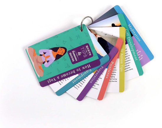 Recent Giftware - How to become a Yogi - beginnend leuk yoga leren - top cadeau - Yoga Powerpack - inclusief hoofdband/yogaband van Recent Giftware — afbeelding 3