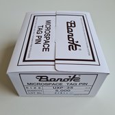 Banok textielpins/riddersporen 35mm fijn PP - per doosje van 5000 stuks - UXP 35