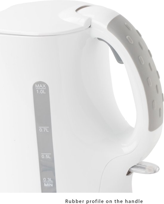 Clatronic WK 3834 - Waterkoker - Geschikt Voor De Camping - 1 Liter 900w Zwart