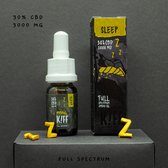 30% Sleep CBD Olie Full Spectrum [3000mg CBD] KIFF CBD Gecertificeerd door HanfAnalytik | Vegan & Keto