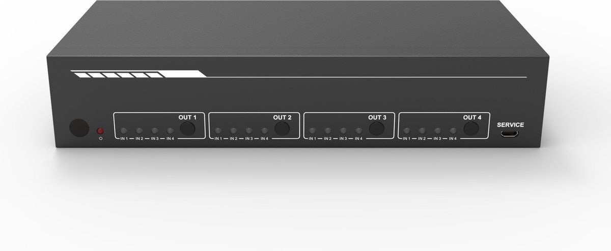 Matrix-4X4-H2 GeMNeXT 4K / UHD 4X4 HDMI Matrix switch