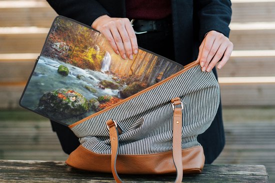 Housse pour ordinateur portable 13 pouces - Nature - Soleil - Automne - Housse pour ordinateur portable - Dimensions intérieures 32x22,5 cm