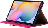 Arara Hoes Geschikt voor Samsung Galaxy Tab S6 Lite (2020/2022) Hoes Luxe BookCase - Pink