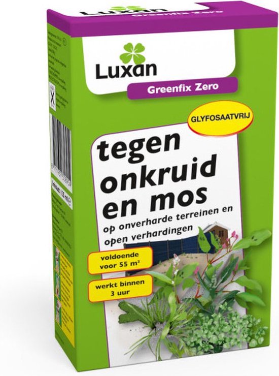 Luxan Greenfix Zero Onkruidbestrijding 250 ml - Voor Minimaal 110 M2 - Hardnekkig - Garden Select