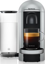 Machine à café ronde Nespresso Vertuo Plus Deluxe Argent