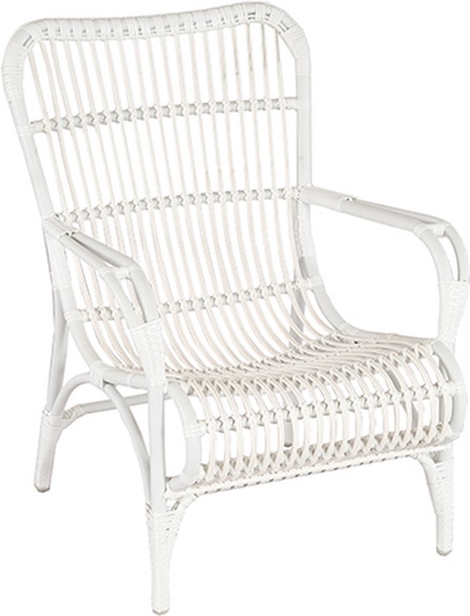 Buitengewoon Boet Tahiti Lounge Tuinstoel - White