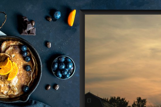 KitchenYeah® Inductie beschermer 81x52 cm - Paarden - Zonsondergang - Natuur - Kookplaataccessoires - Afdekplaat voor kookplaat - Inductiebeschermer - Inductiemat - Inductieplaat mat