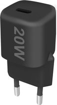 Fontastic 261237 AC Charger connexion USB-C - Chargeur rapide - 20W - Zwart