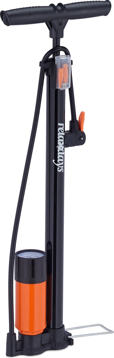 fietspomp manometer - dubbele kop - 3 adapters - hogedruk - universeel - vloerpomp — afbeelding 3