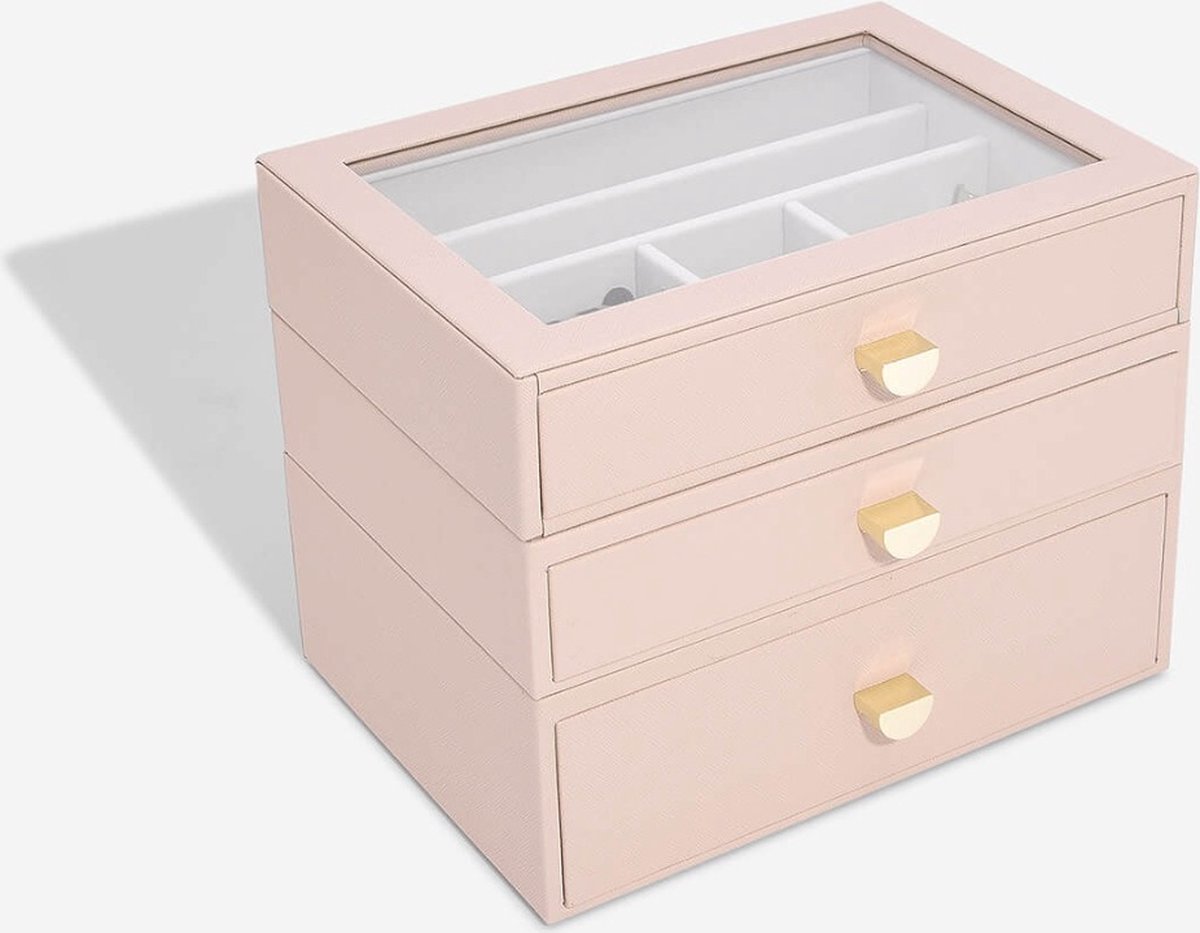 STACKERS BLUSH - Sieradendoos - Juwelendoos - Sieradenhouder - Sieraden Organizer