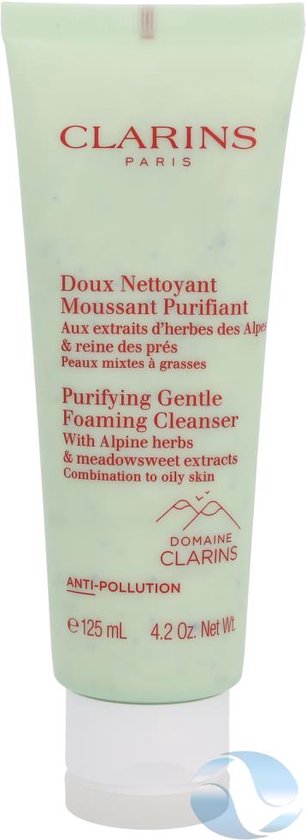 Clarins Purifying Gentle Foaming Cleanser - Reinigingsgel - 125 ml | bol