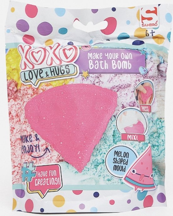 Sambro XOXO Make Your Own Bath Bomb Meloen Zelf Bruisbal Maken