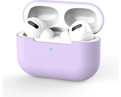 *** Geschikt voor Airpods Pro Siliconen Bescherm Hoes - Airpods Pro Case - Airpods Beschermen - van Heble® ***