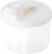 Without Lemon - Baby Melkpoeder Doseer Box - Voeding Bewaardoos - Schenkdop - 4 Compartimenten - Beige