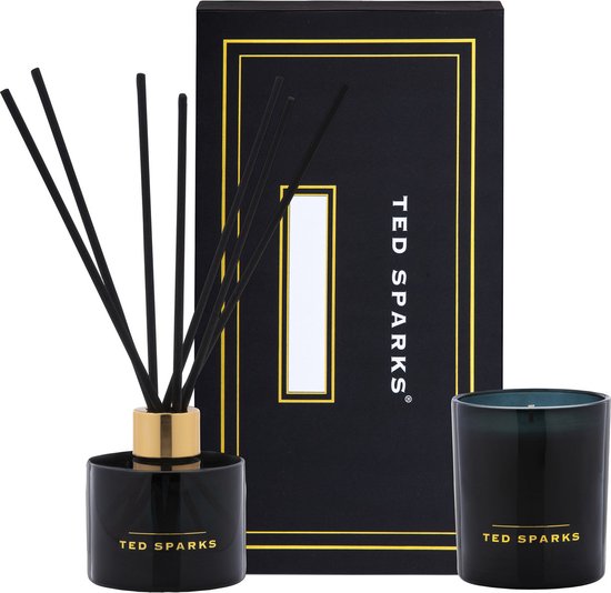 Ted Sparks Bamboo & Peony Gift Set Diffuser & Candle