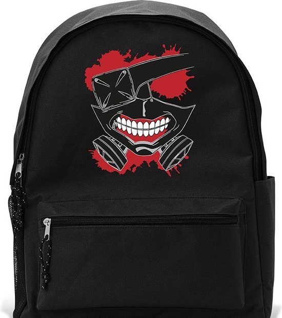 Abystyle TOKYO GHOUL rugzak Mask 42 x 32 x 14 cm met laptopvak 15"