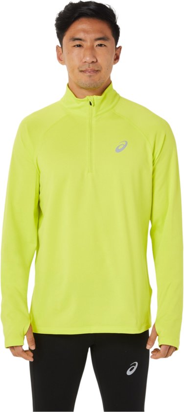 ASICS Winter 1/2 Zip Top 2011A708-750, Homme, Jaune, Sweat-shirt, Taille: L