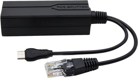 48V Naar 5V Poe Splitter Adapter USB Type C Kabel Voedingsmodule Poe Adapter Splitter Injector Voor Ip Camera poe Connector van Merkloos — afbeelding 3