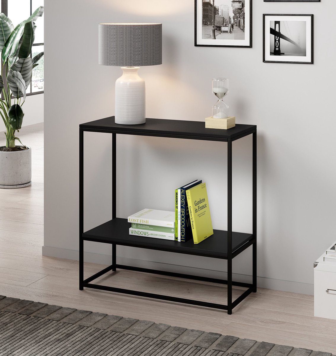 Meubella Sidetable Kronos Zwart