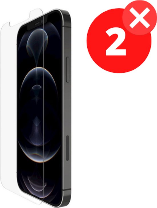 IPHONE 12 PRO MAX SCREEN PROTECTOR BESCHERMER 2 STUKS