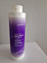 Joico Color Balance Purple Shampoo 1000 ML | Eliminate Brassy and Yellow tones | For Cool Blonde or Gray Hair