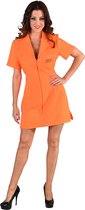Magic Design Verkleedjurk Gevangene Dames Polyester Oranje Maat Xxl