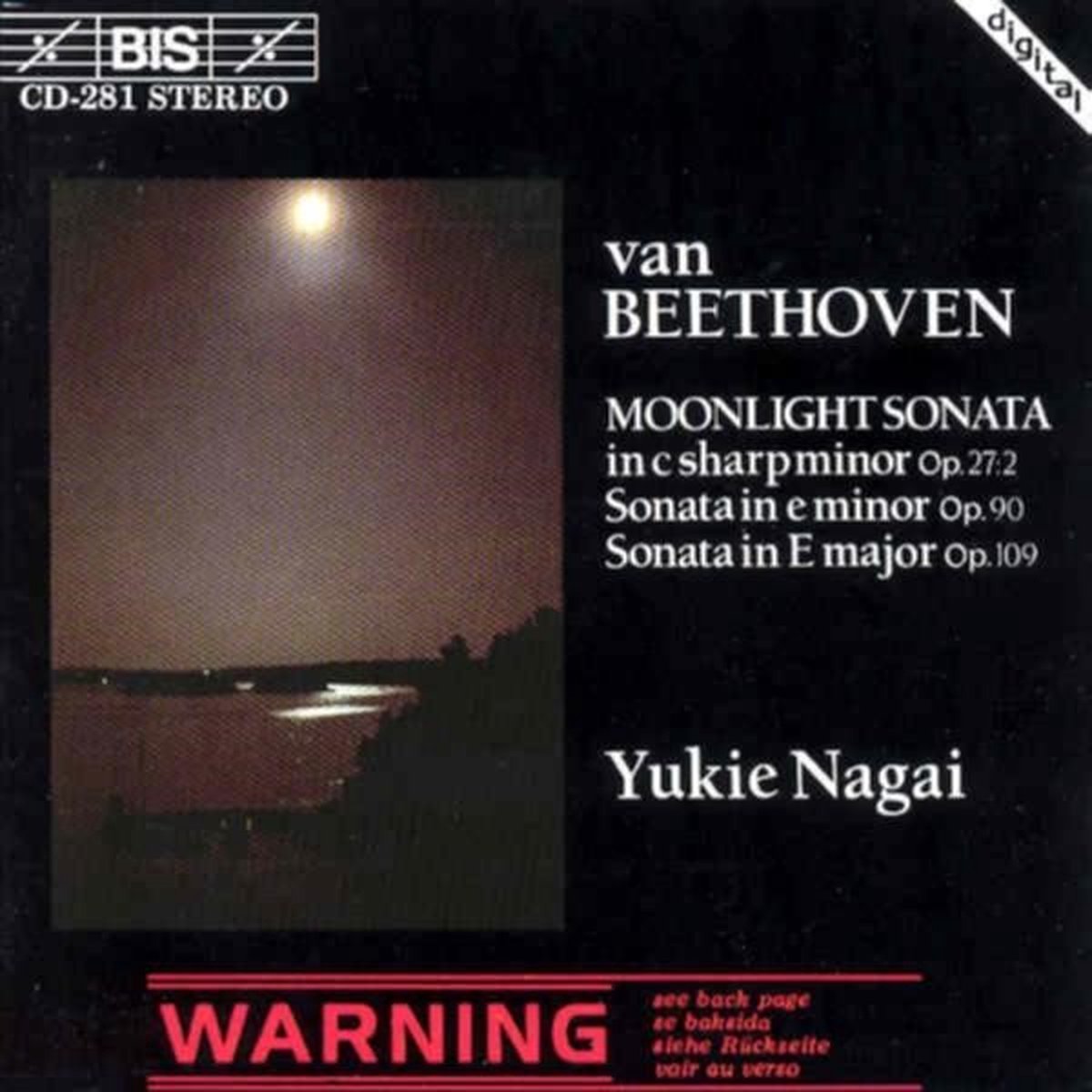 Yukie Nagai - Beethoven: Piano Sonata (CD)