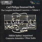 Miklós Spányi, Concerto Armonico - C.P.E. Bach: Keyboard Concertos Vol.1 (CD)