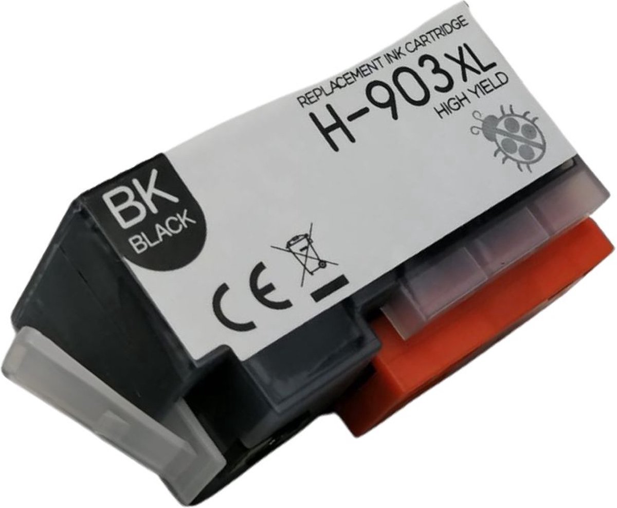 Inktplace Huismerk H 903XL Cartridge Black / Zwart geschikt voor HP