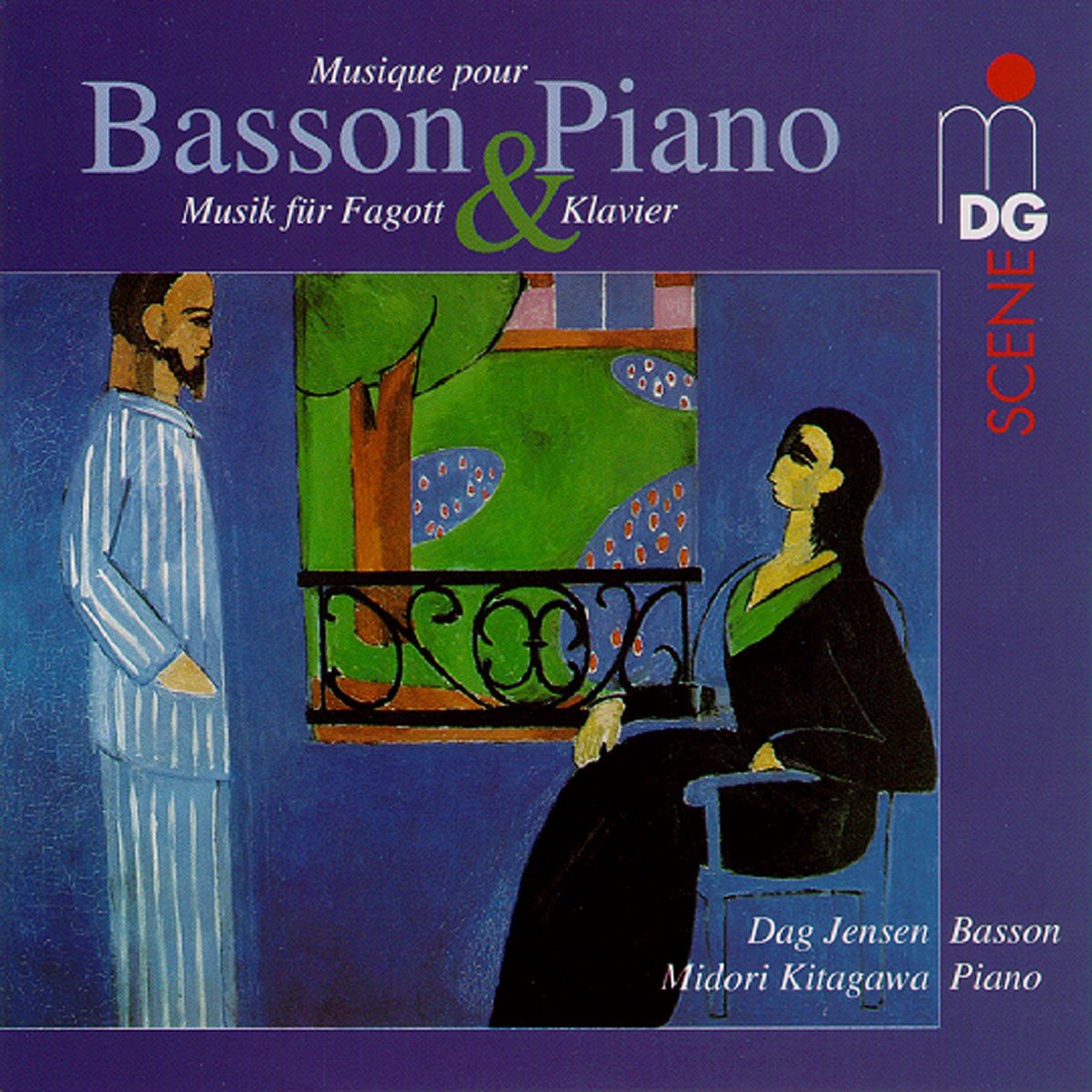 Dag Jensen & Midori Kitagawa - Musique Pour Basson & Piano (CD)