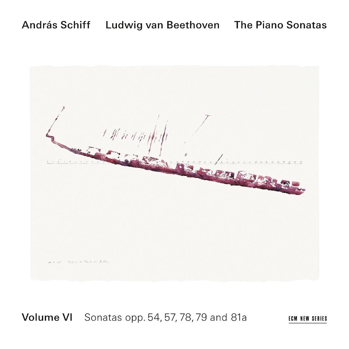 András Schiff - Beethoven: The Piano Sonatas, Volume VI - Sonatas Opp. 54, 57, 78, 79 And 81a (CD)