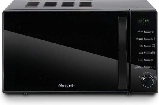 Brabantia BBEK1145DG Magnetron met Grillfunctie - Vrijstaand - 13  automatische... | bol.com