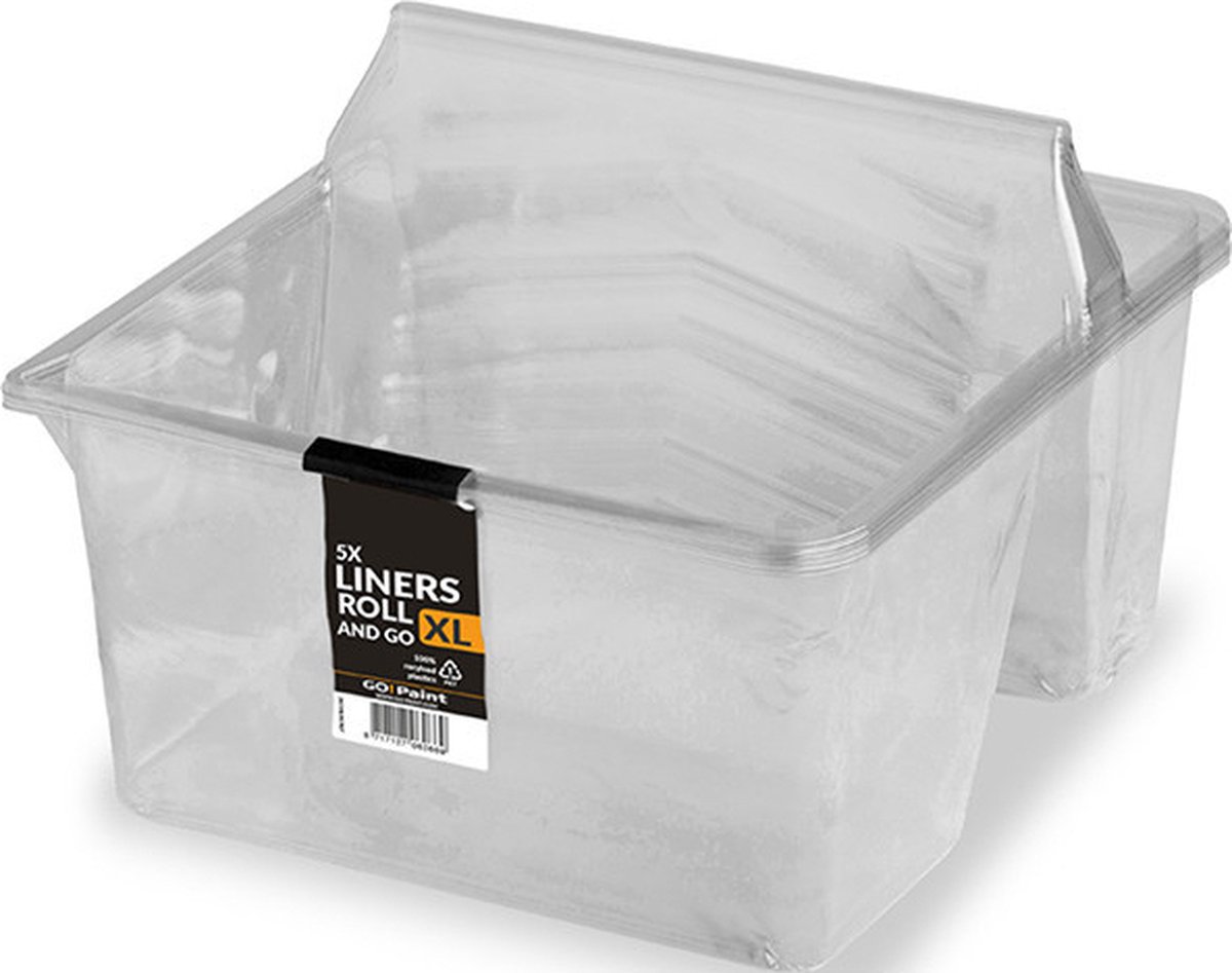 Go!paint Inzetbak Tbv Roll And Go Xl Set À 5 Stuks Set À 5 Stuks