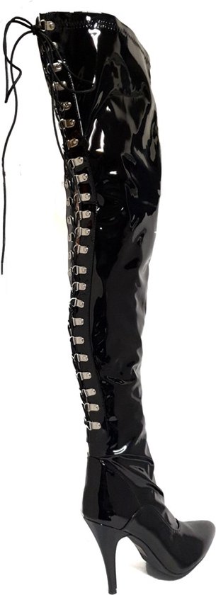 Soisbelle Bottines Vernies Simili Cuir 89526 Zwart Taille 36