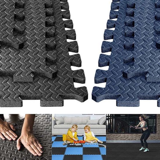 Sportivix Gym Puzzle Mat Sports Protection Gym Mat EVA